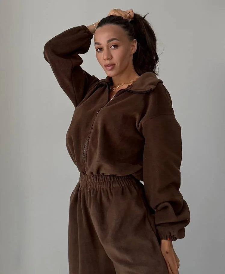 Jumpsuits Women Rompers One Piece Full Sleeve Zipper Overalls Long Pants Elastic High Waist Rompers Y2k Streetwear Jumpsuit 2025 Badiee Stylez