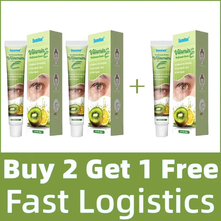 Fat Granules Remover Eye Cream Effective Remove Fat Granules Puffiness Anti-Particles Milia Remover Product Repair Eye Skin Care 3PCS