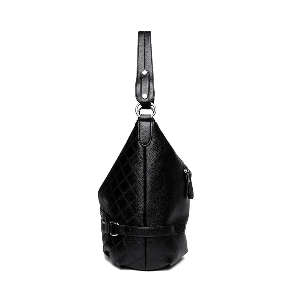 Genuine Brand High Quality Leather Casual Tote Luxury Handbags Women Bags Designer Shoulder Underarm Bags for Women Bucket Sac