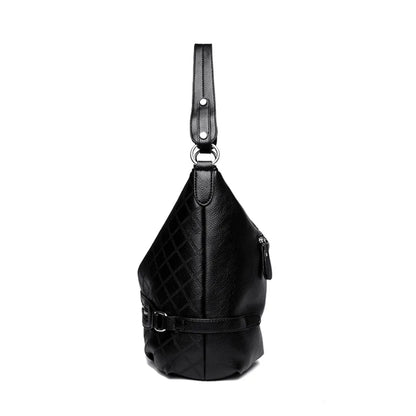 Genuine Brand High Quality Leather Casual Tote Luxury Handbags Women Bags Designer Shoulder Underarm Bags for Women Bucket Sac