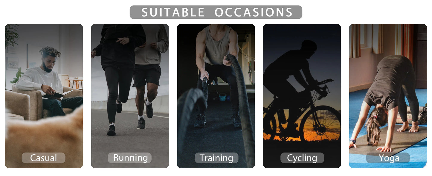 TACVASEN Breathable Mesh Sportswear Pants Men's Casual Trousers Elastic Waist Running Joggers Hiking Mountain Loose Fit Pants