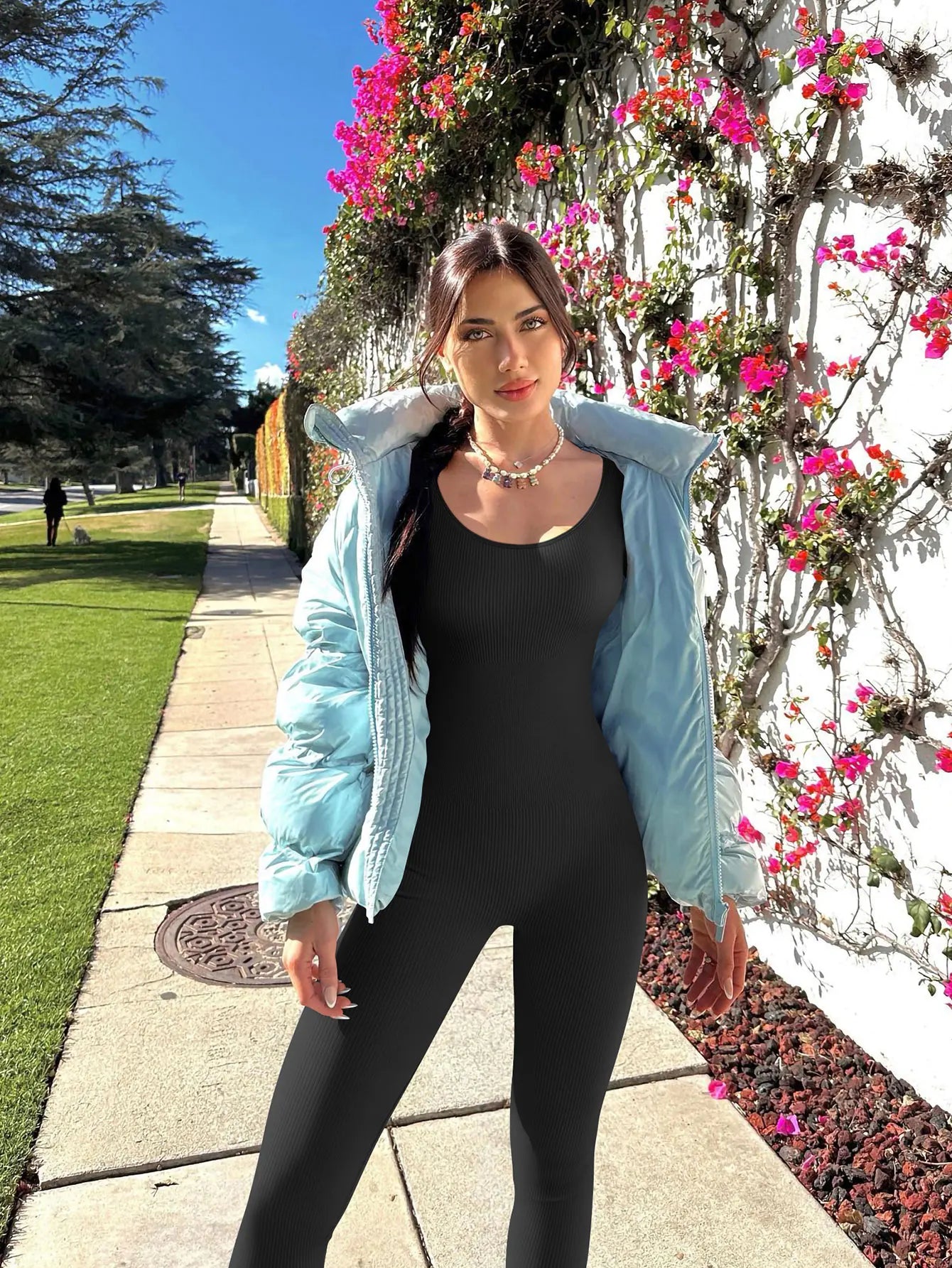 Women's Yoga Jumpsuit Seamless Sports Yoga Bodysuit Fashionable Fitness Sportwear Yoga Romper Badiee Stylez