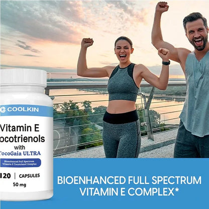 Vitamin E Tocotrienols - Supports Healthy Immune and Cardiovascular Systems, Promotes Skin Health, Antioxidant