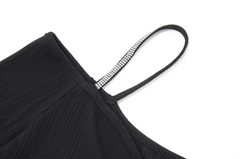 Sexy Black Dresses Autumn New Women Mini Dresses Streetwear Fashion Folds Long Sleeves V-Neck Dress Casual Slim Elegant Clothing