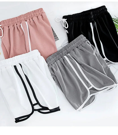 Summer Casual Bottoms Ladies Girl Shorts Streetwear Female Women Fitness Joggers Sports Running Breathable Plus Size Short Pants
