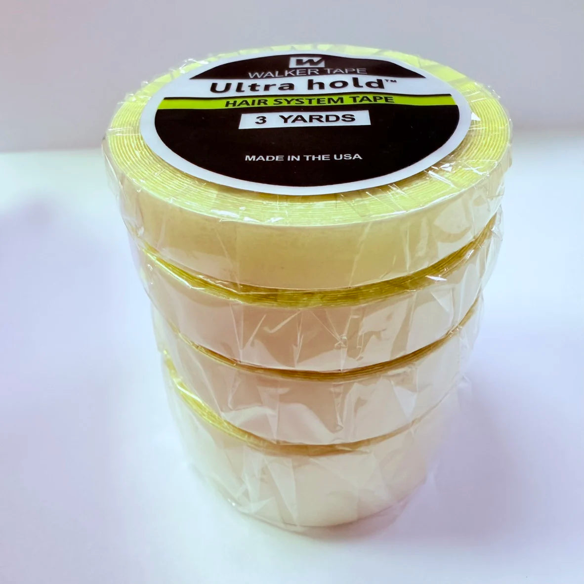 Walker Tape Ultra Hold Hair System Tape 3 YARDS 0.8/1.0/1.2/2.0cm para extensiones de cabello adhesives perruque glue