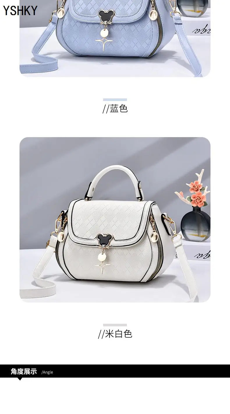 Women tote handbag bag  for women shoulder bag  sac a main femme luxury designer Genuine leather women's bag Bow Bucket bag Badiee Stylez