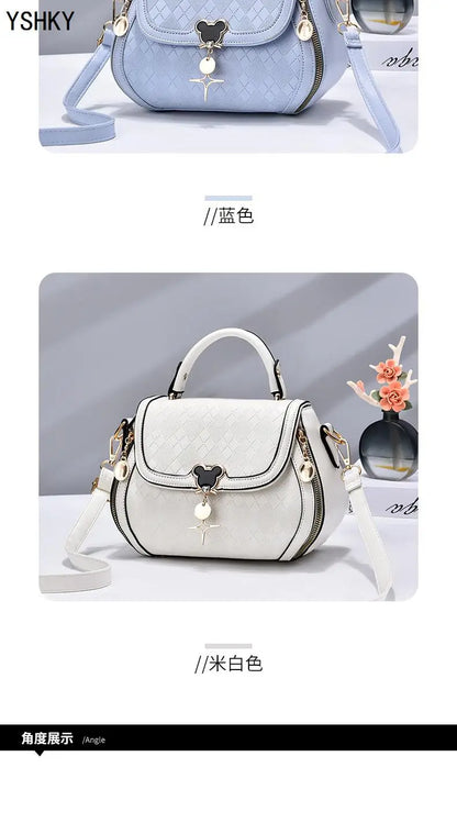 Women tote handbag bag  for women shoulder bag  sac a main femme luxury designer Genuine leather women's bag Bow Bucket bag Badiee Stylez