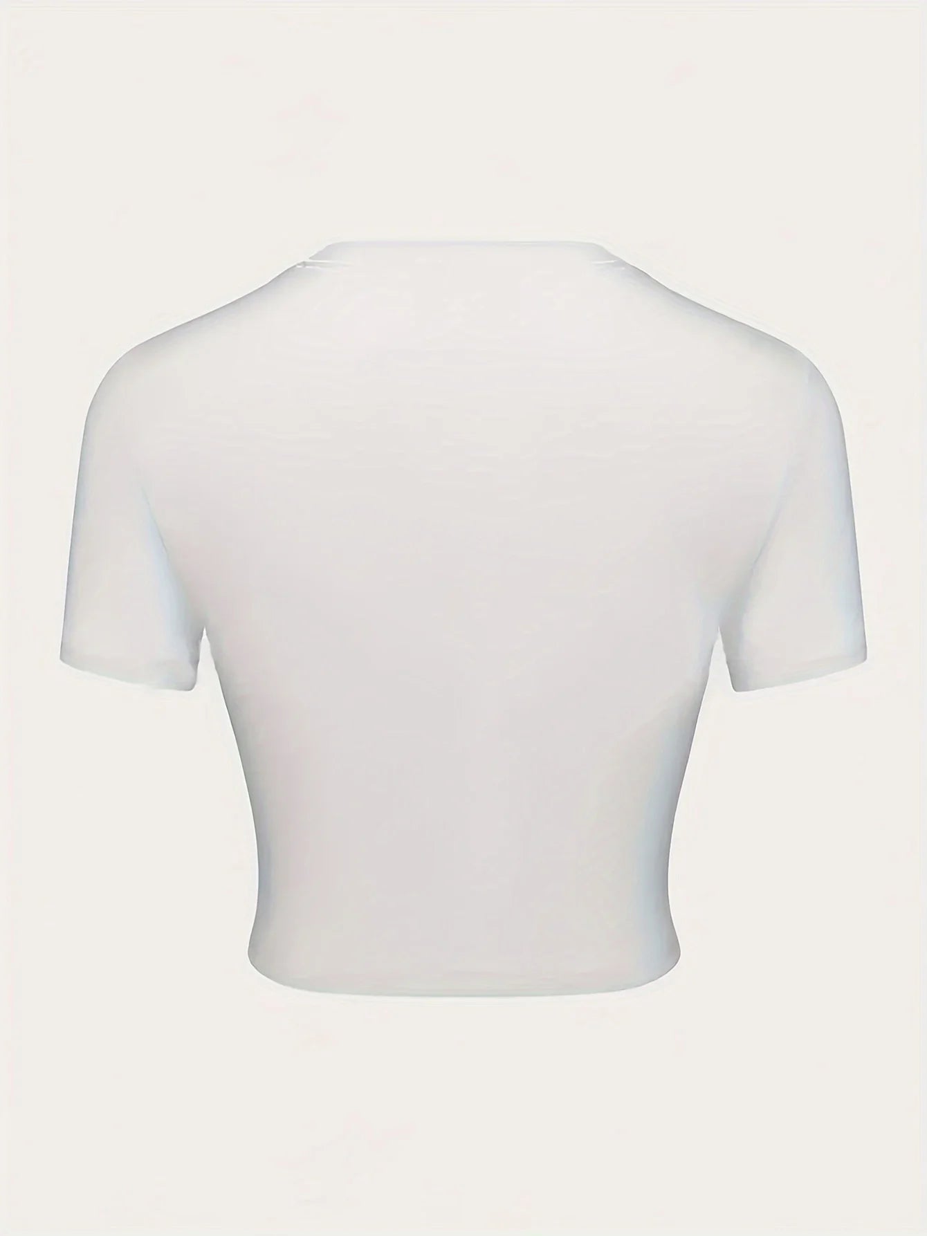 Cherry Print Crew Neck Crop T-shirt - Vibrant Y2K Inspired Short Sleeve Top for Spring and Summer Women's Fashion Clothing Badiee Stylez