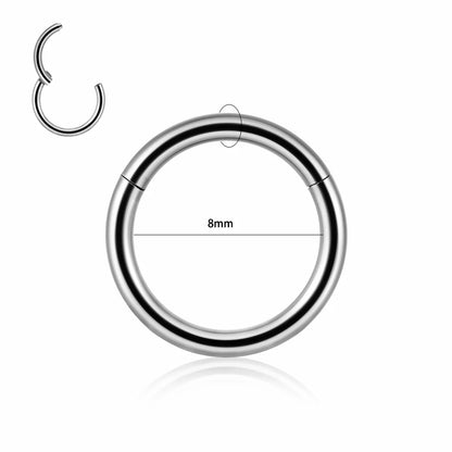 Dreamlee ASTM G23 Titanium Connector Chain For Nose Ring Hoop Clicker Cartilage Helix Body Piercing Jewelry Accessory R CHINA