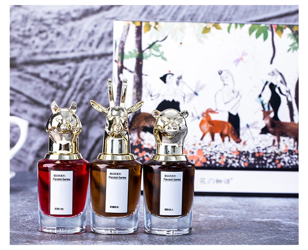 Luxury Brand Perfume Women 75ml Cologne Men Parfums Homme Plant Floral Scent Spray Pheromone Perfumes De Mujer Gift Box 3Pcs Set - Badiee Stylez