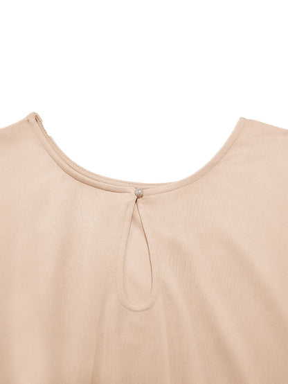 Women's Belted Jumpsuit Casual Wide-Leg Pants Summer Commute Outfit Stylish & Comfortable