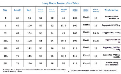 New Ladies Pajamas Loungewear Set Women's Spring and Autumn Style Long Sleeved Autumn Winter Loungewear Women's Plus Size Pajama