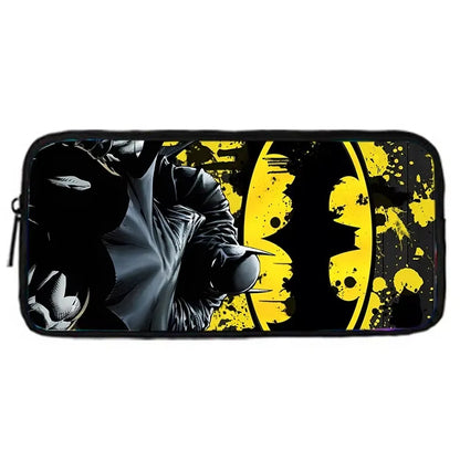 Child Superhero Batmans School Backpack with Lunch Bags ,Pencil Bags ,School Bags for Boys Girls Best Gift XHOO1-BD-049-A3