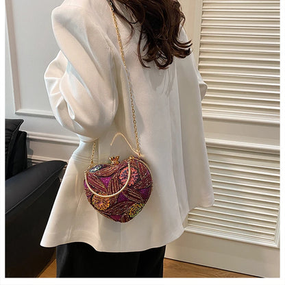 Luxury Gold Clutch Bags for Women 2025 Party Bags Evening Purse Designer Crossbody Bag New in Handbag Ladies hand bag sac femme