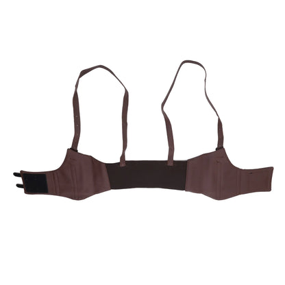 Women's Waist Belt Underbust Corset PU Leather Adjustable Punk Cummerbund Corset Wide Belts Dress Costume Waistband Cincher 1PC