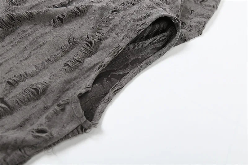 Sexy gothic teachwear Crop Top hooded Women Aesthetic T-shirts Y2K Retro Hooded Tops Streetwear Punk Tee Shirt Hottie clothes