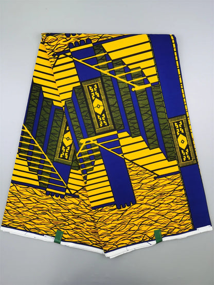 Classical Veritable Wax Guaranteed Real wax print fabric dutch hollandais pagne africa Dress 100% cotton 6yards Dark Coffee 6Yards 950g