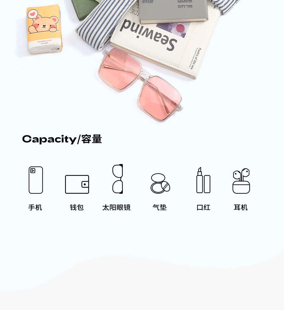 LEE Ladies Cute Design Puffer Bag Casual Soft Small Pink White Quilted Handbag Women Korean Style Down-filled Phone Bucket Bag
