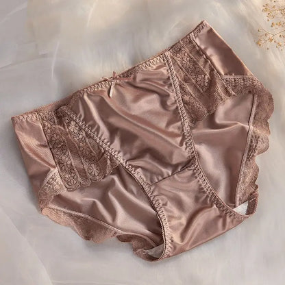 Japanese-Style Soft Girl Thin Transparent Pink Lolita Lolita Loli Lace Cute Sexy Underwear Fat style 4 1pc