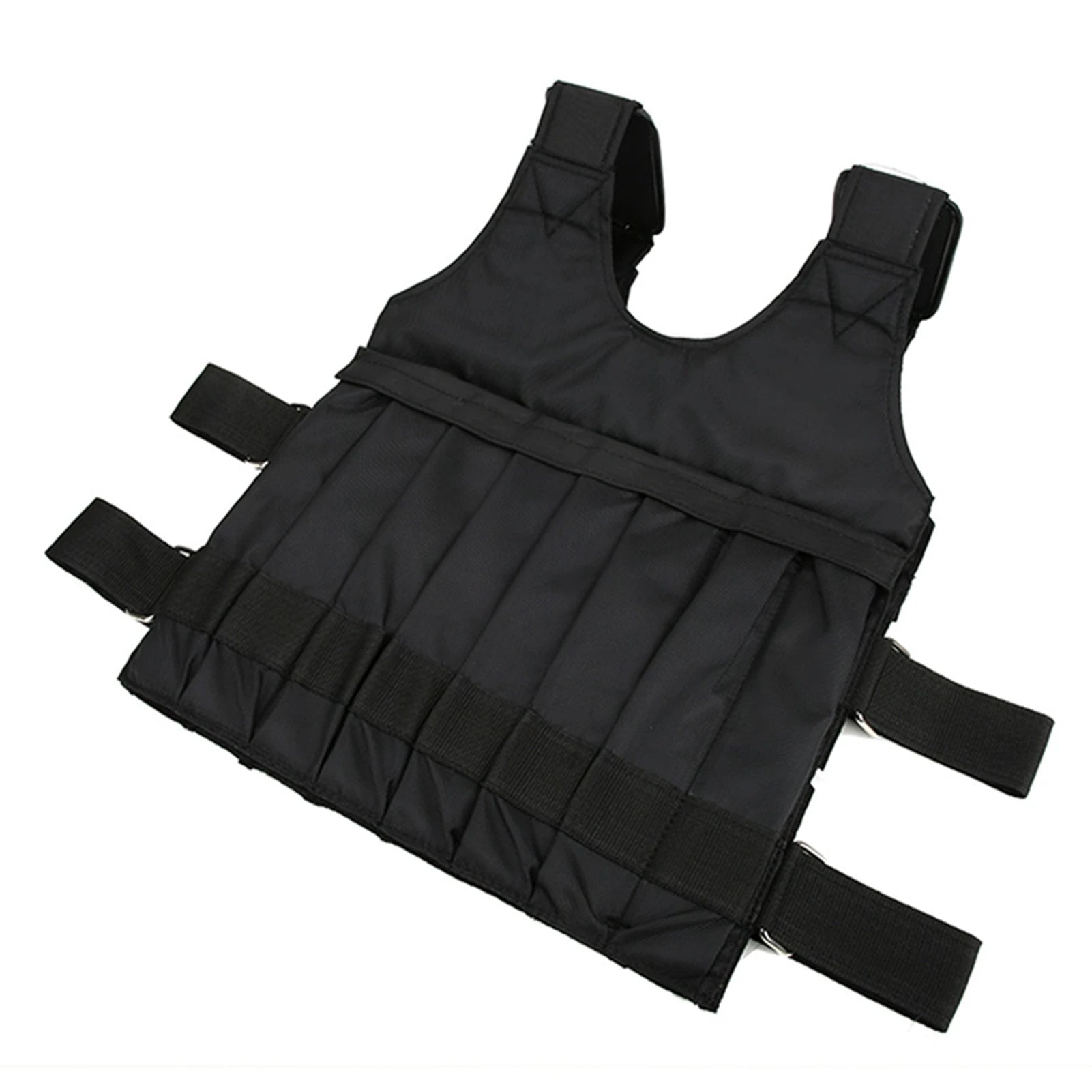 20kg Weighted Vest with 16 Pouches for Sand or Steel Plates, Perfect for Losing Weight and Enhancing Exercise Performance
