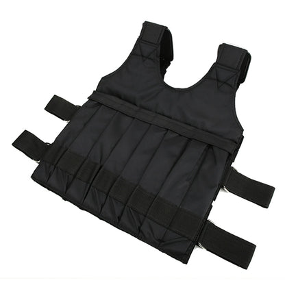 20kg Weighted Vest with 16 Pouches for Sand or Steel Plates, Perfect for Losing Weight and Enhancing Exercise Performance
