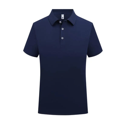 Sublimation Blank Polo Shirts Men Summer Short Sleeve Collar T Shirt Wholesale Casual Polo Tshirt For Men Camisas Para Hombres