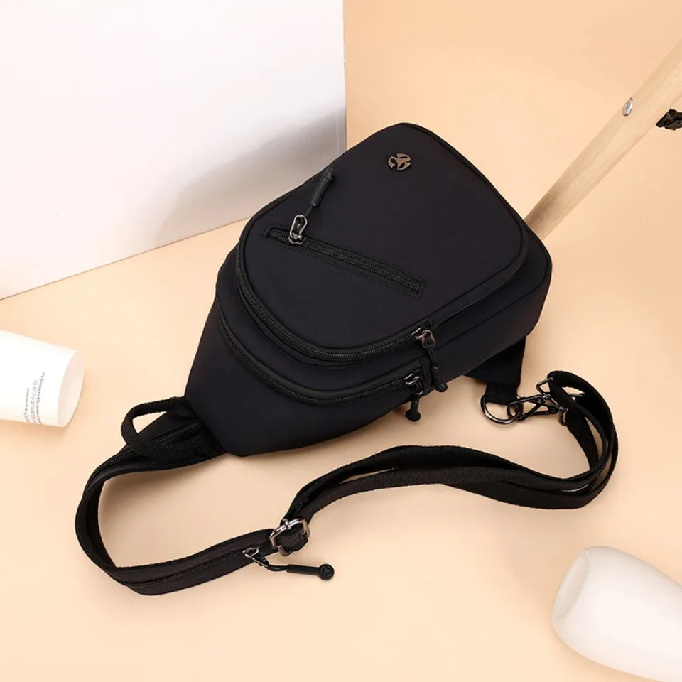 Waterproof Nylon Women Chest Shoulder Bags for Female Crossbody Sac Ladies Crossbody Bags Lightweight Girls Messenger Travel Bag