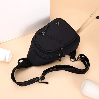 Waterproof Nylon Women Chest Shoulder Bags for Female Crossbody Sac Ladies Crossbody Bags Lightweight Girls Messenger Travel Bag