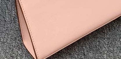 mini bucket handbag swift leather party fashion Clutch bag genuine women luxury shoulder Chain bag girl shopping bag fashion bag Pink 22cm