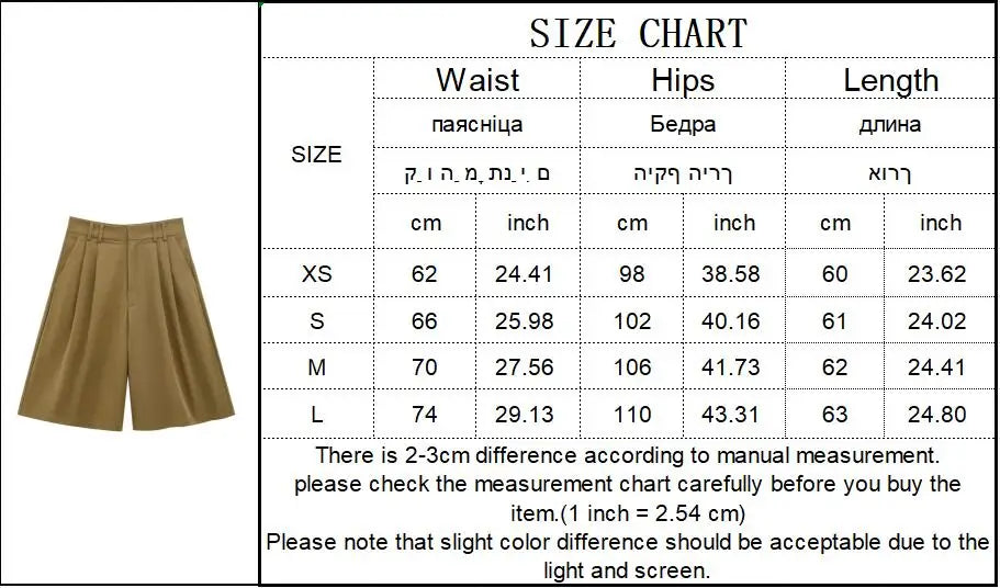 TFMLN Spring Summer New 2pcs Sets 2025 Women Solid Color Short Sleeve Shirts Pockets Tops Casual Shorts Sets