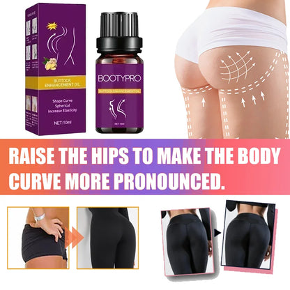 Sexy Hip Buttock Butt Enlargement Oil Cream Butt Lift 100% Effective Big Ass Essential Oil Firming Hip Shaping Massage Body Care