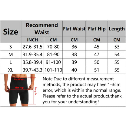 Men Sauna Suits Sweat Shorts Workout Slimming Fat Burning Fitness Abdomen Reducer Losing Weight Belly Trimmer Waist Trainer