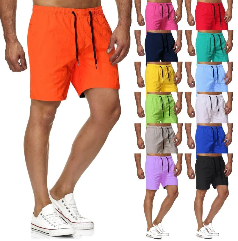 Short Pants for Summer Thin Style Quick Drying Three Part Pants Beach Pants Swimming Pants Home Casual Pants Badiee Stylez
