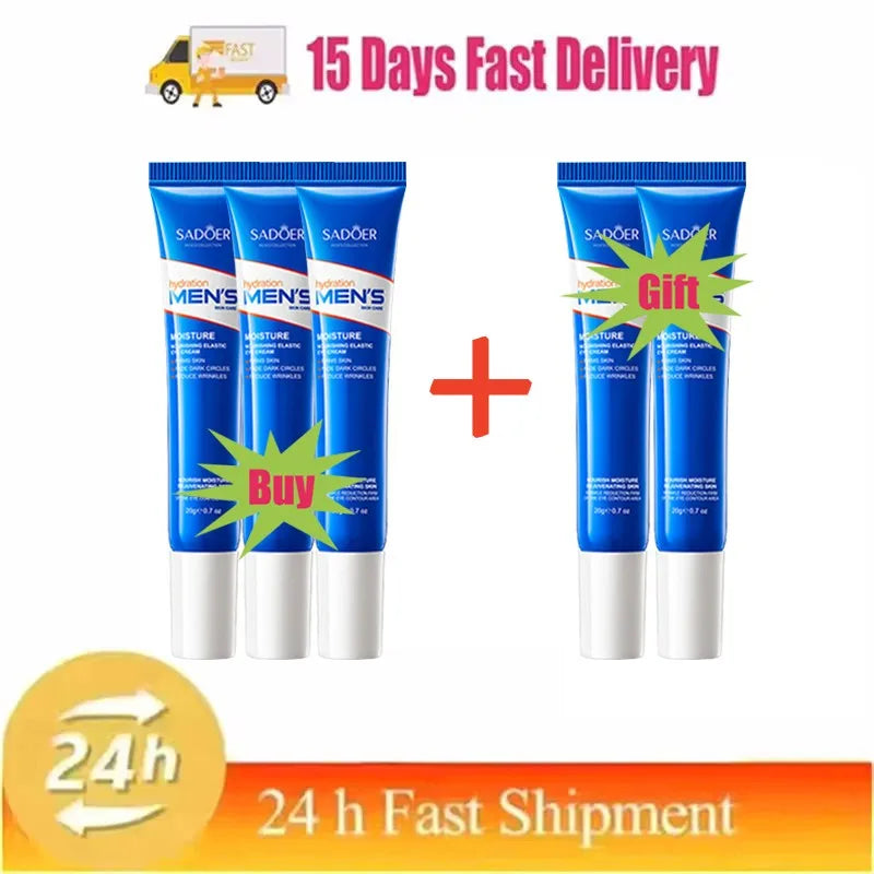 Instant Eye Bag Remove Eye Cream Anti Fat Particles Dark Circles Puffiness Fade Fine Lines Lift Brighten Korean Beauty Eye Care 5PCS