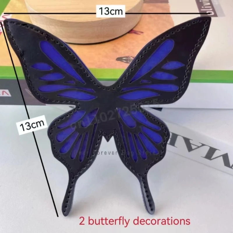 Labyrinth Butterfly Spider Web Letter Chain Handbags DIY Transparent Ita Bag Y2K Lolita Gothic Tote Vintage Fashion Shoulder Bag Decorations 4