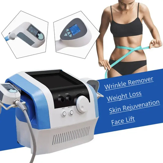 Ultra 360 Fat Reducing Machine Portable NEO Equipment Slimming Machine Ultrasonic Cellulite Wrinkle Removal Face Lift 2 Handles Default Title