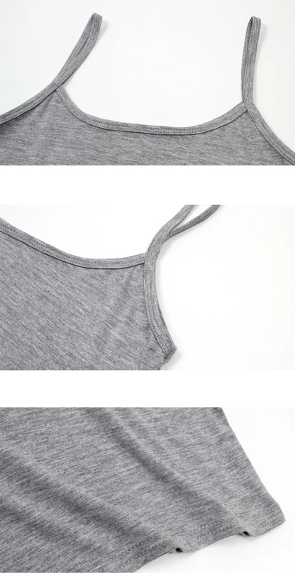 HOT WIFE Letters Print Female Sexy Crop Top Fashion Women's Sexy Elastic Cotton Camis Sleeveless Short Girls Tank Top Bar Women