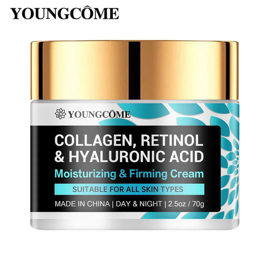 Retinol Collagen Facial Care Moisturizing Cream Deeply Nourishes Suitable for Dry and Rough Skin Aging Face Cream Moisturizing