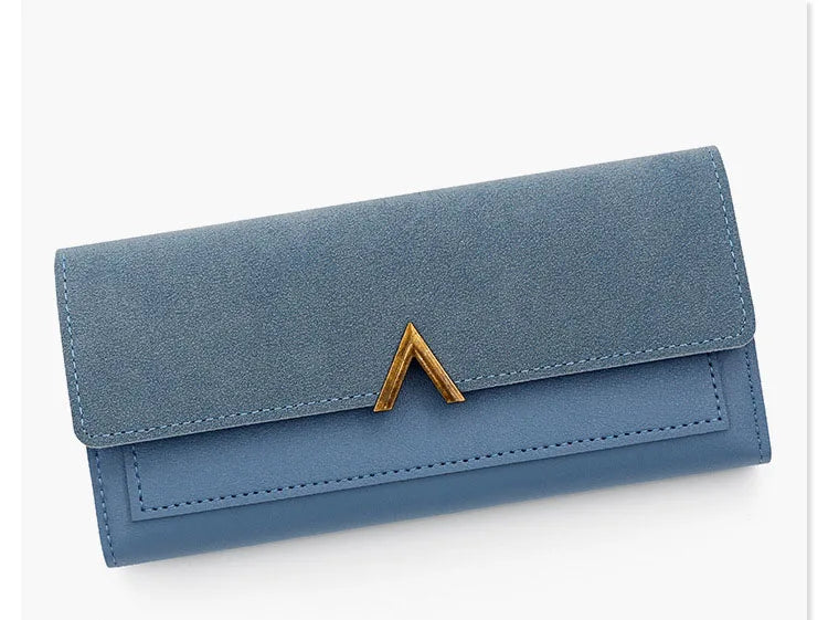 Long Purses For Women Wallet New Fashion Long Coin Purse Card Holder Small Ladies Wallet Female Hasp Mini Clutch billetera bolas