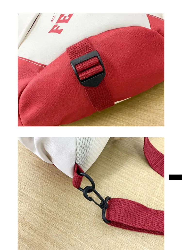 New Y2k Portable Light Nylon Crossbody Bag Trendy Rucksack Travel Shoulder Bag Casual knapsack Outdoor Sports Unisex Chest Packs