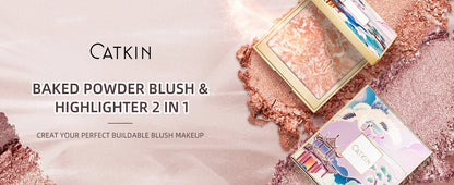 CATKIN Eternal Love Rosy Cranes Blush Drunk In Flower Long-lasting Natural Blush