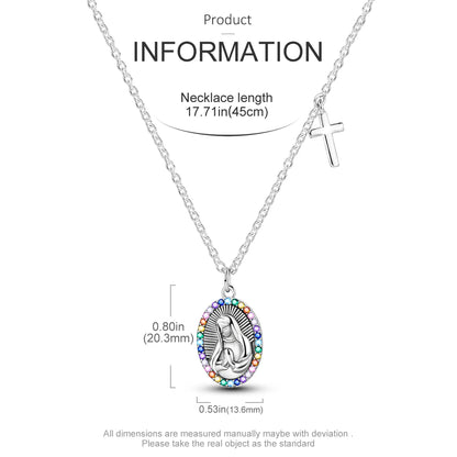 Original 925 Sterling Silver Necklace For Women Class Style Heart Shape Romantic Style High Quality Women Necklace Jewelry Gift