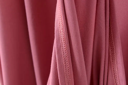 Plus size Summer women's Loose dress short sleeves solid color XL to 8XL dresses