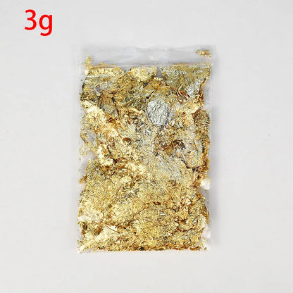 1-4Pcs Metallic Waterproof Permanent Marker Pens for DIY Epoxy Resin Mold Gold Silver Color Drawing Supplies Craft Marker Pen A17-Glod 3g