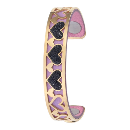 Cremo Love Cuff Bracelets Stainless Steel 25mm Bangles Manchette Femme Interchangeable Reversible Leather Band Pulseiras Badiee Stylez