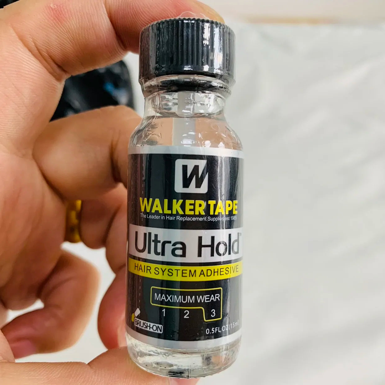 front lace wig glue for lace front wig glue waterproof extra hold adhesives ghost