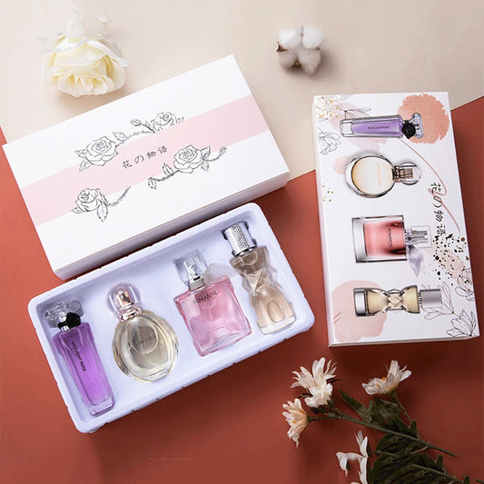 Brand 105ml Perfume Women Gift Box Four Piece Set духи Lasting Fragrance Body Spray Plant Floral Scent Pheromone Eau De Parfum Badiee Stylez