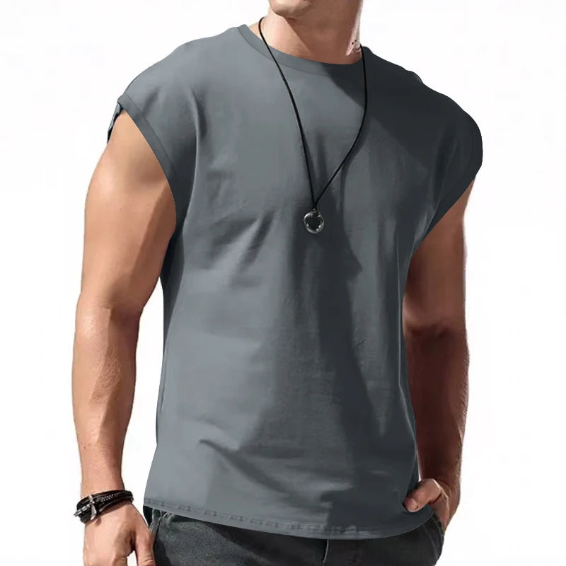 2024 men's casual sports breathable fast dry muscle vest