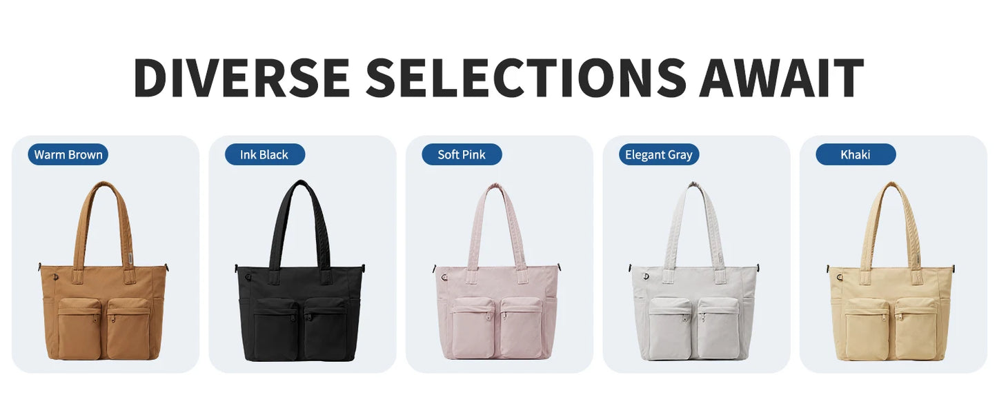 AJI Shoulder Bag For Women 2025 New Fashion Crossbody Bag Wear-Resistant Waterproof Nylon Female Handbags Ladies Messenger Bag